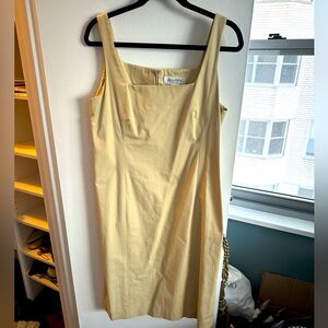 Brooks Brothers sleeveless summer dress.